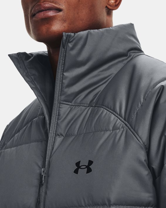 Men's UA Storm Insulate Jacket, Gray, pdpMainDesktop image number 3